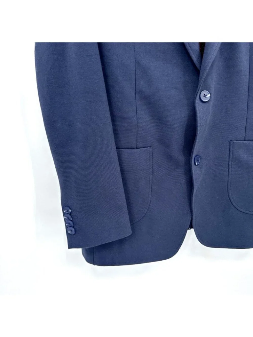 Artefact Men MEDIUM BLUE Woven Blazer Sport Coat Single Breasted Two Button